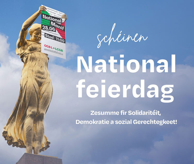 Union des syndicats OGBL et LCGB : « Ils voulaient nous diviser… »