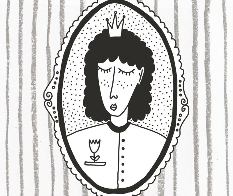 Backcover: „Ich brauche das Alleinsein, um Ideen zu sammeln“