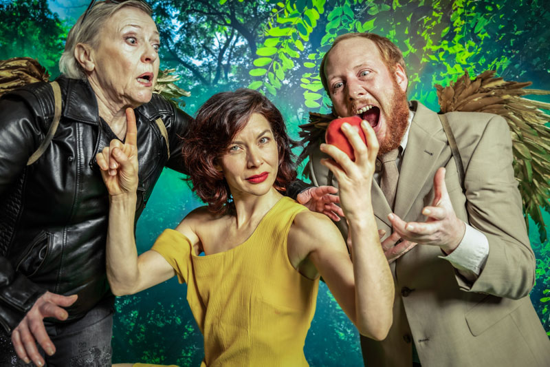 Theater während der Gartenschau: Wenn Situationskomik jede Textvorlage übertrifft