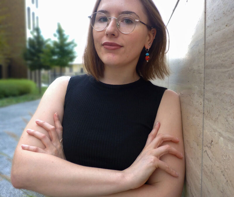 Poesie auf dem Backcover:   „Die Lyrik hat meine Sensibilität geschärft“