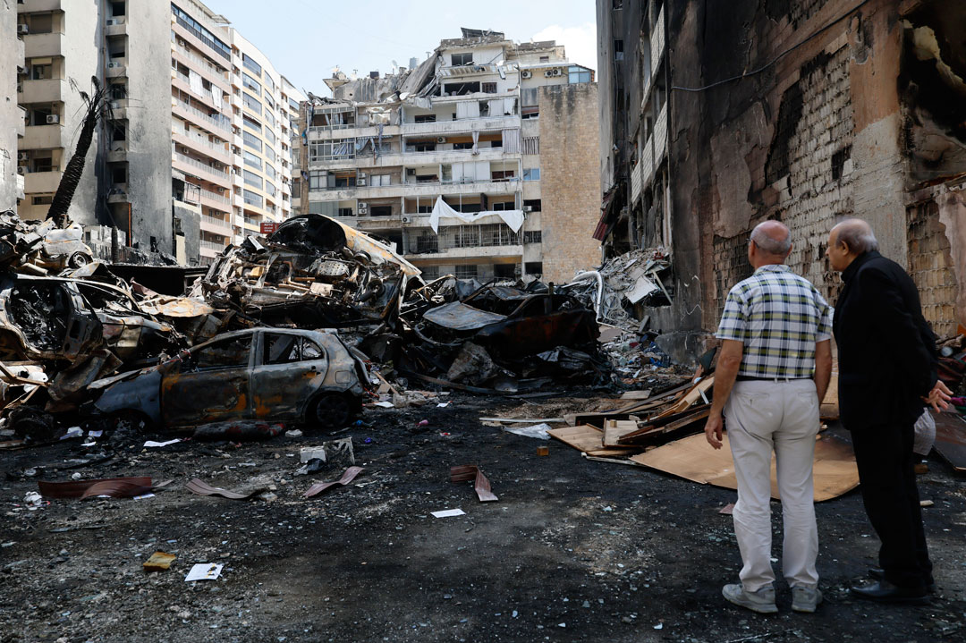 Beyrouth, bombardement israélien du 8 avril 2026.