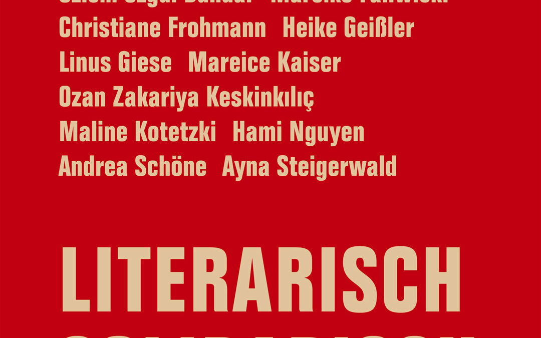 Verbrecher Verlag: Schreiben für mehr Solidarität