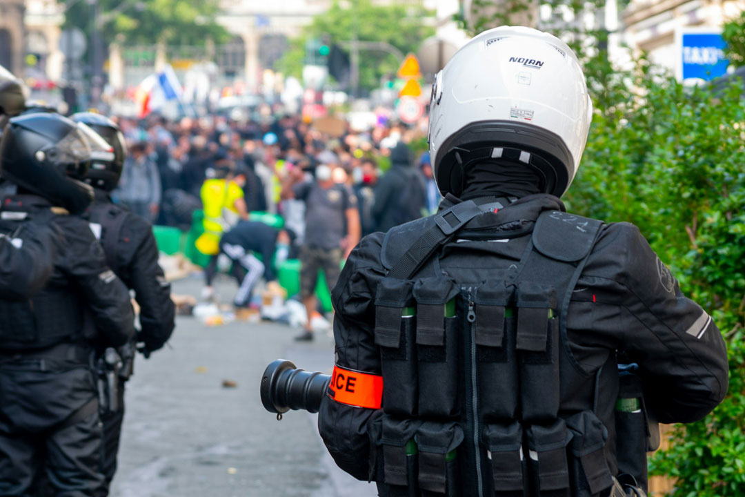 Manifestation police Paris